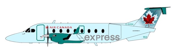 Beechcraft 1900D Air Canada C-GHGA  3DD0081