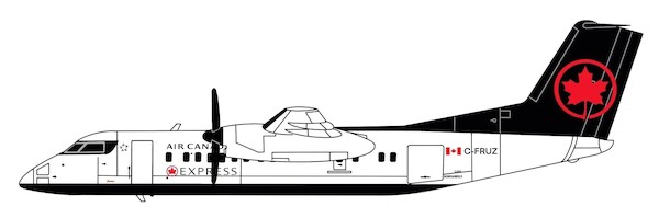De Havilland Dash 8-Q300 Air Canada C-FRUZ  3DD0084
