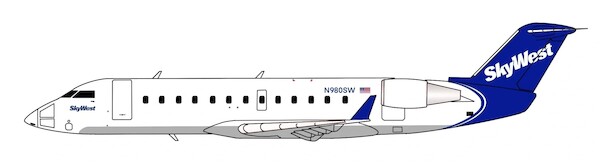 Canadair CRJ200 SkyWest N980SW  3DD0093