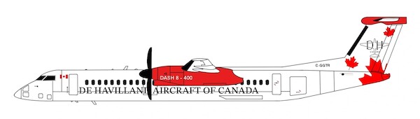 De Havilland Dash 8-Q400 Aircraft of Canada C-GGTR  3DD0111