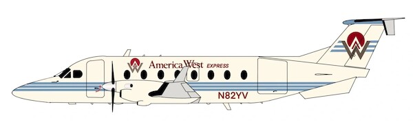 Beechcraft 1900D America West N82YV  3DD0118