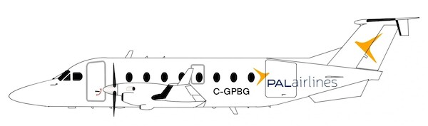 Beechcraft 1900D PAL Airlines C-GPBG  3DD0136