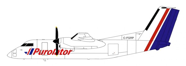 De Havilland Dash 8-Q100 Purolator C-FGRP  3DD0145