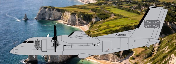 De Havilland Dash 8-Q100 UK Home Office C-GFMQ  3DD0171