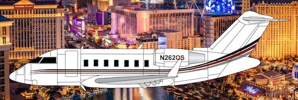 Challenger 650 Netjets N262QS  3DD0182