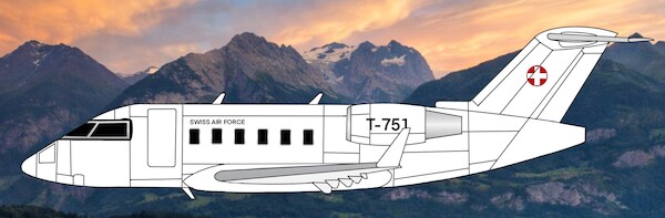 Challenger 604 Swiss Air Force T-751  3DD0186