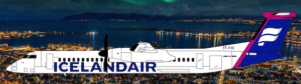 De Havilland Dash 8-Q400 Icelandair TF-FXI 3DD0196