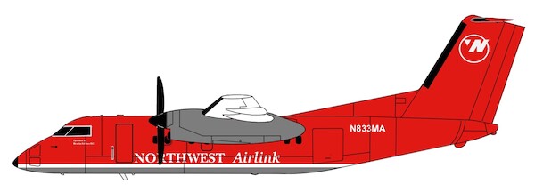 De Havilland Dash 8-Q100 Mesaba / Northwest Airlink N833MA 3DD0204