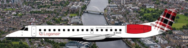 Embraer ERJE145 Loganair G-SAJC 3DD0209