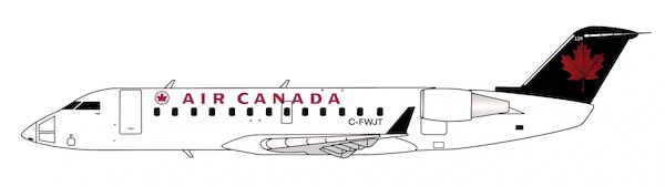Canadair CRJ200 Air Canada CRJ-200 C-FWJT  3DDC-FWJT