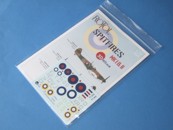 Rotol Spitfire MKI and MKII Decals  72-C001-A