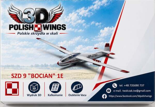 SZD 9 „Bocian” 1E  3DPW32SZD9