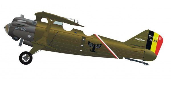 Breguet BrXIXB-2 (Including Belgian AF Markings)  3DPW72BRXIX