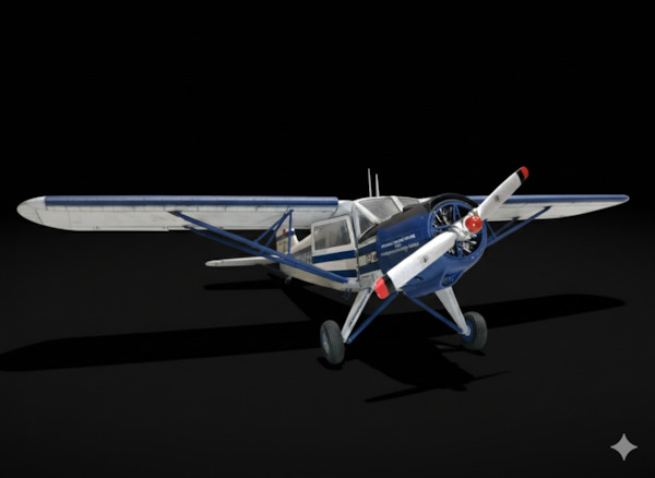 PZL101”Gawron” 3DPW72PZL101