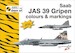 SAAB JAS39 Gripen Colours & Markings + decals 