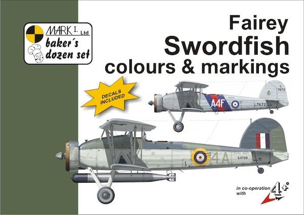 Fairey Swordfish Colours & Markings + decals (ALSO DUTCH 860sq!) REISSUE!  9788086637402