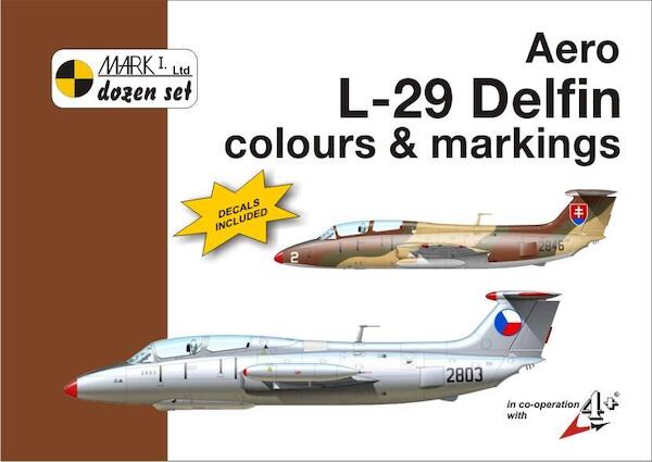 Aero L29 Delfin colours and markings + decals MKD144007