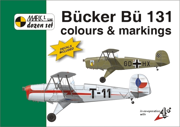 Bücker Bü131 Jungmann Colours & Markings + decals MKD72003