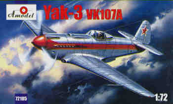 Yakovlev Yak 3 VK107A 72105