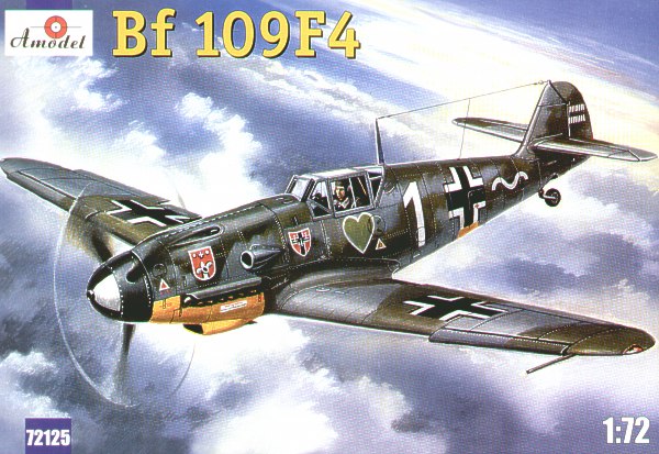 Messerschmitt BF109F-4  72125