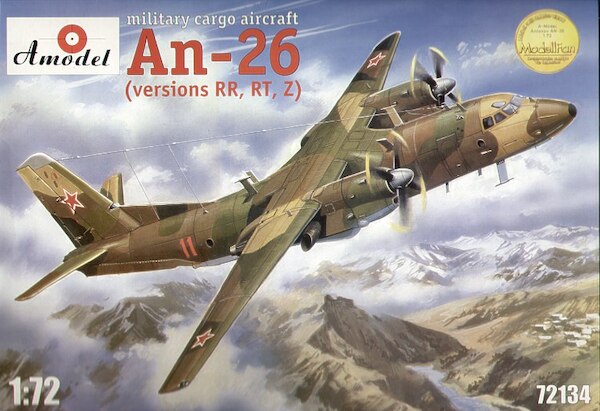 Antonov An26 Versions RT, RR, Z 72134