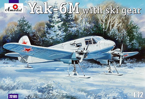 Yakovlev Yak6M with Ski-gear  72181