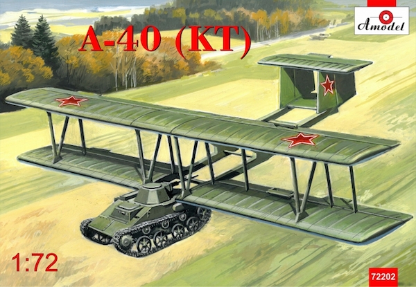 Antonov A-40 (KT) prototype flying tank with T60 72202