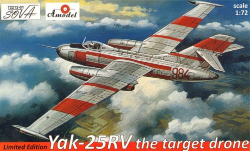 Yakovlev yak25RV Target Drone 72212-01