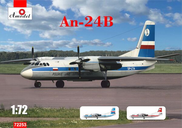Antonov AN24B (LOT & Interflug) 72253