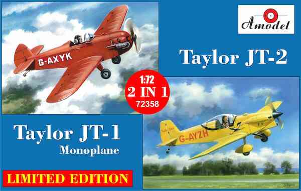 Taylor JT-1 Monoplane (G-AXYK) & JT-2 Titch (G-AYZH) SET  2 in 1  72358