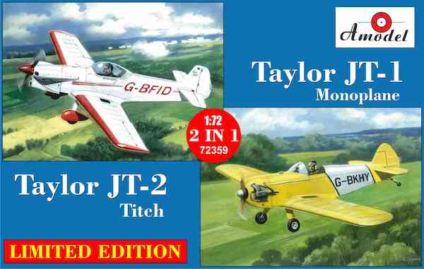 Taylor JT-1Monoplane (G-BKHY) & JT-2 Titch (G-BFID) SET 2 in 1 72359