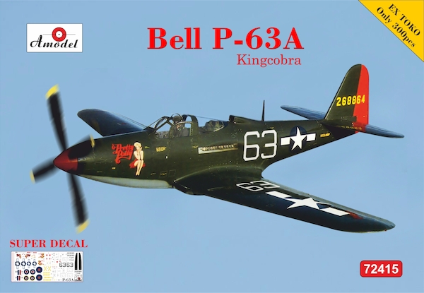 Bell P-63A Kingcobra ( + super decal )  Ex TOKO  72415