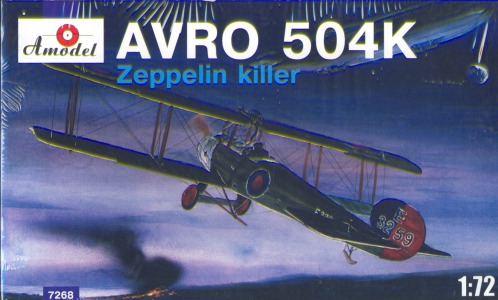 Avro 504K Single Seat Zeppelin Killer  7268