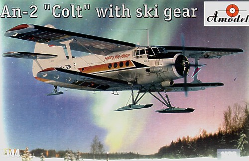 Antonov An2 "Colt"with Ski's  amdl14436