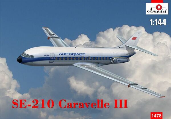 Se210 Caravelle III  (Aeroflot, Air France, Air Charter International)  amdl1478