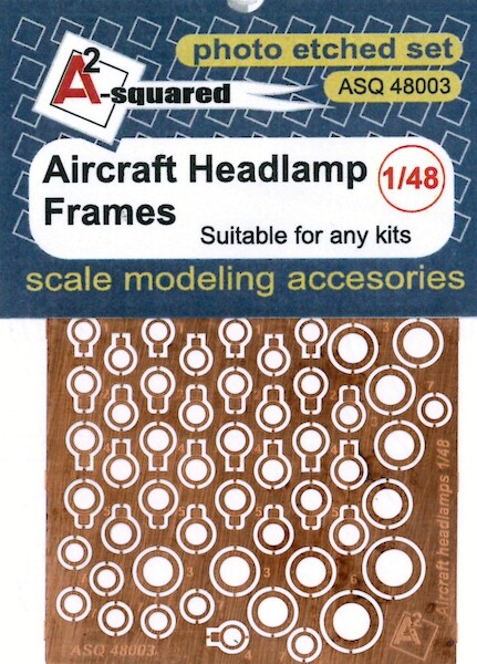 Aircraft headlamp frames (any kit)  ASQ48003