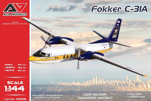 Fokker C-31A (F27-400M Friendship)  ("Golden Knights" parachute team)  AAM44106