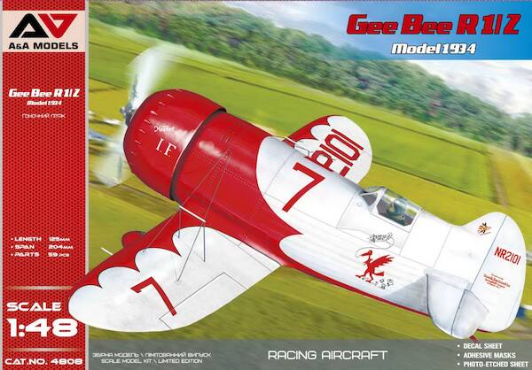 Gee Bee R1/R2  Racing Aircraft (1934-1935 vers.)  AAM4808