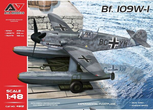 Messerschmitt Bf109W-1 experimental.floatplane (+Beaching gear) (Expected April 2025) AAM4812