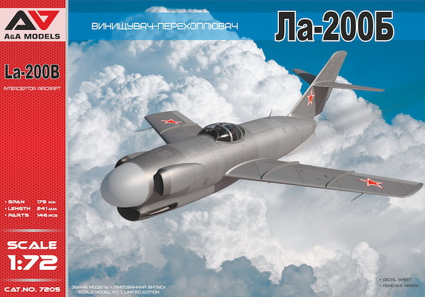 Lavochkin La200B All-weather experimental interceptor AAM7205