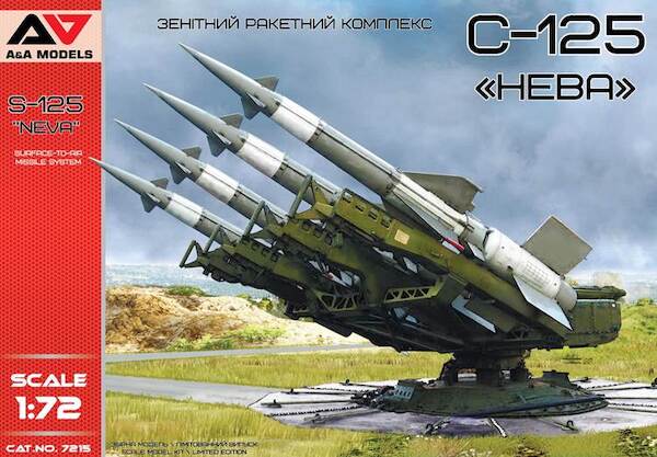 S-125 "Neva" Surface-to-Air missile system AAM7215