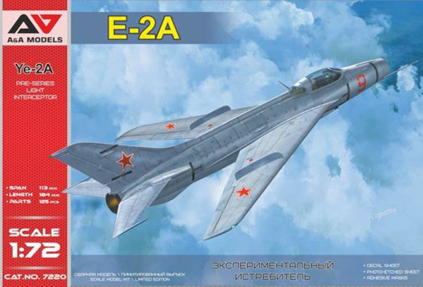 Mikoyan Ye2A Pre-series light interceptor (MiG-21's predecessor) AAM7220