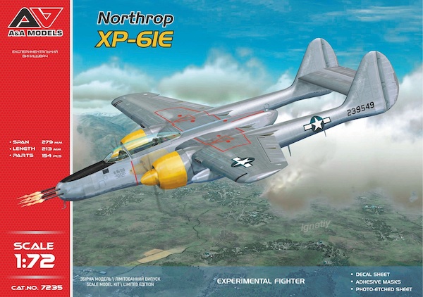 Northrop (N-17) XP-61E  Experimental Escort Fighter  AAM7235