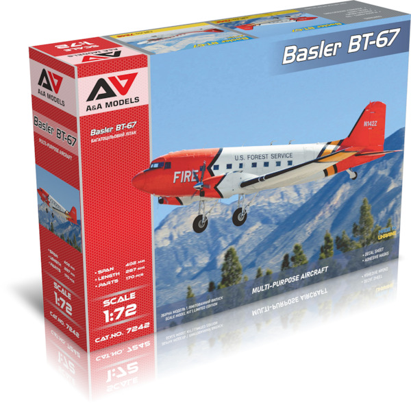Basler BT-67 (DC-3) turboprop utility aircraft AAM7242