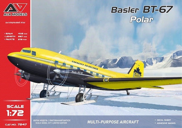 Basler BT67 "Polar" (with snow skis)  AAM7247