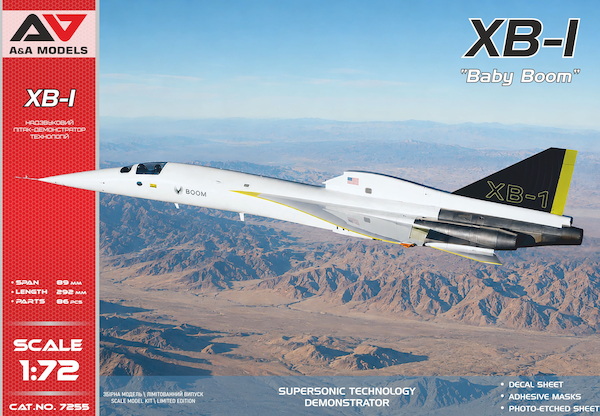 XB1 "Baby Boom" supersonic demonstrator  AAM7255