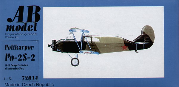 Polikarpov Po2S-2  72014