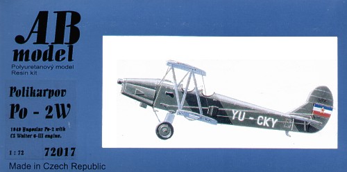 Polikarpov Po2w 72017