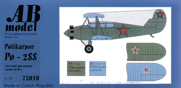 Polikarpov Po2SS 72019