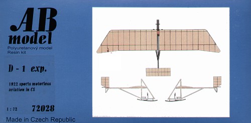 D1 1922 primary Glider  72028